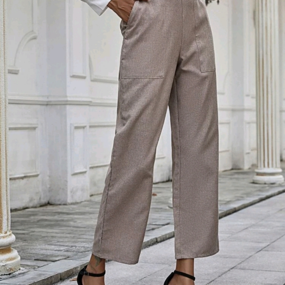 Straight leg pants